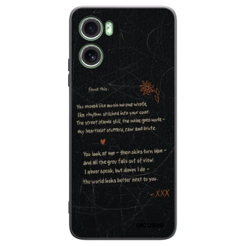 Picasee silikonový černý obal pro Motorola Moto G06 - POET
