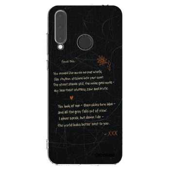 Picasee silikonový průhledný obal pro Honor 20 Lite - POET