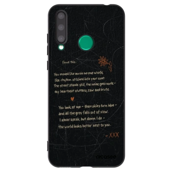 Picasee silikonový černý obal pro Honor 20 Lite - POET