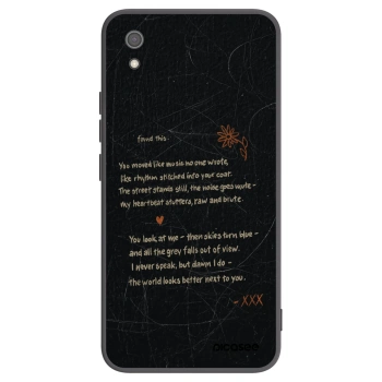 Picasee silikonový černý obal pro Xiaomi Redmi 7A - POET