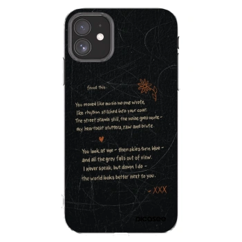 Picasee silikonový průhledný obal pro Apple iPhone 11 - POET