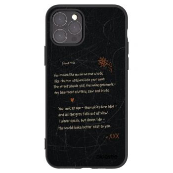 Picasee silikonový černý obal pro Apple iPhone 11 Pro - POET