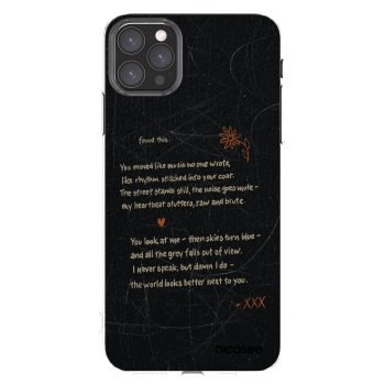 Picasee silikonový průhledný obal pro Apple iPhone 11 Pro Max - POET