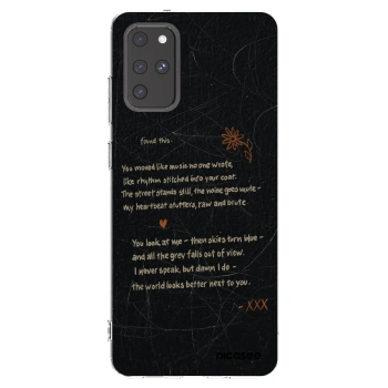 Picasee silikonový průhledný obal pro Samsung Galaxy S20+ G985F - POET