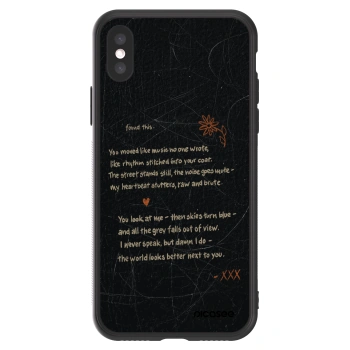 Picasee ULTIMATE CASE pro Apple iPhone X/XS - POET