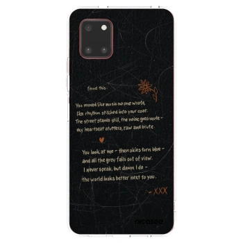 Picasee silikonový průhledný obal pro Samsung Galaxy Note 10 Lite N770F - POET