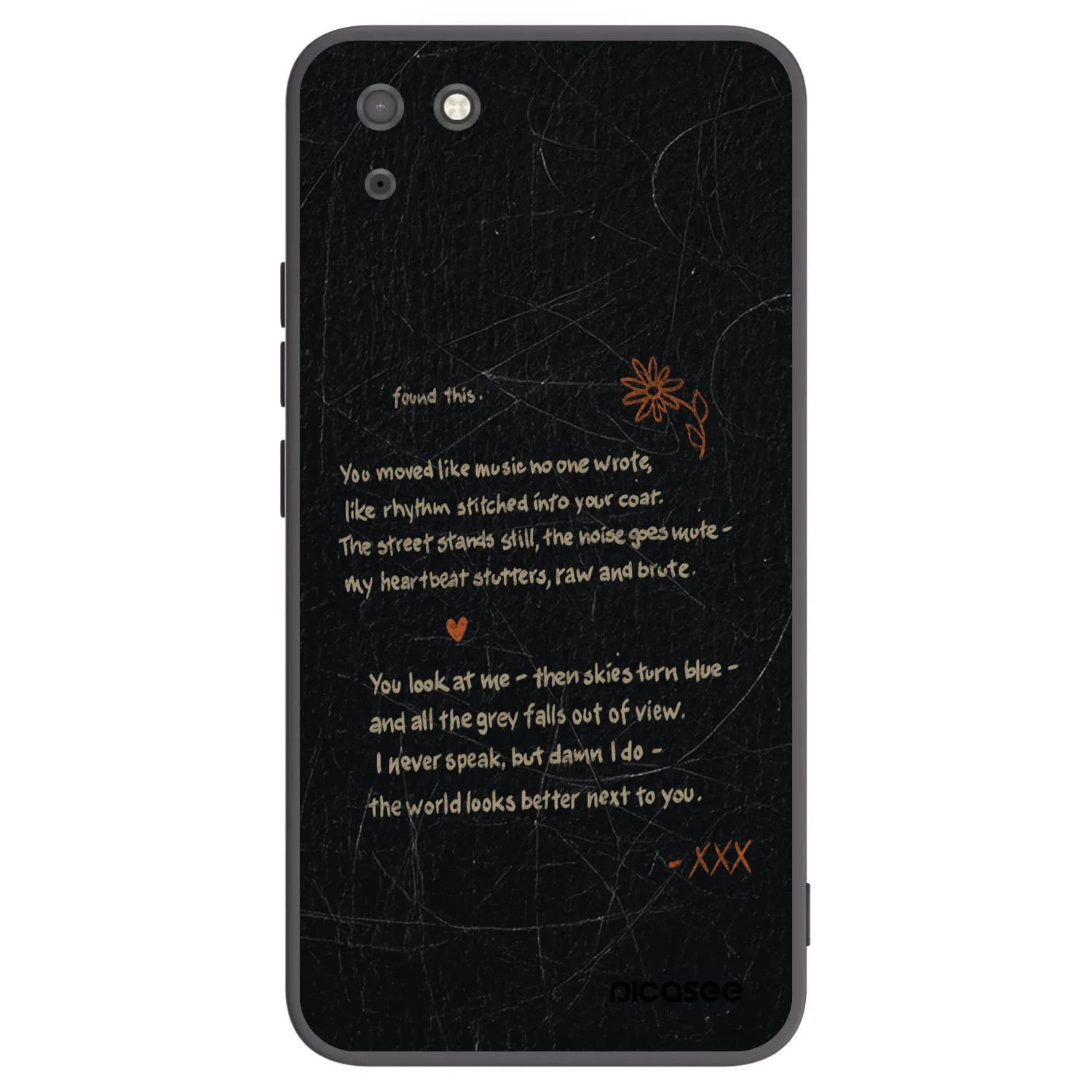 Picasee silikonový černý obal pro Huawei Y5P - POET