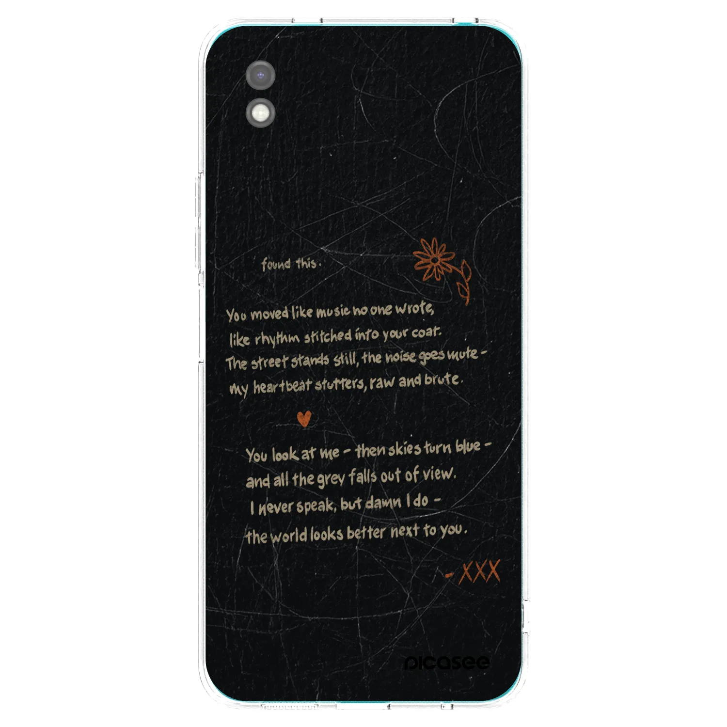 Picasee silikonový černý obal pro Xiaomi Redmi 9A - POET