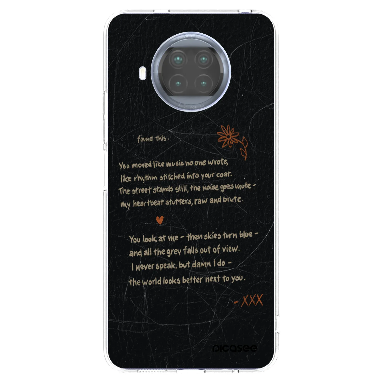 Picasee silikonový průhledný obal pro Xiaomi Mi 10T Lite - POET