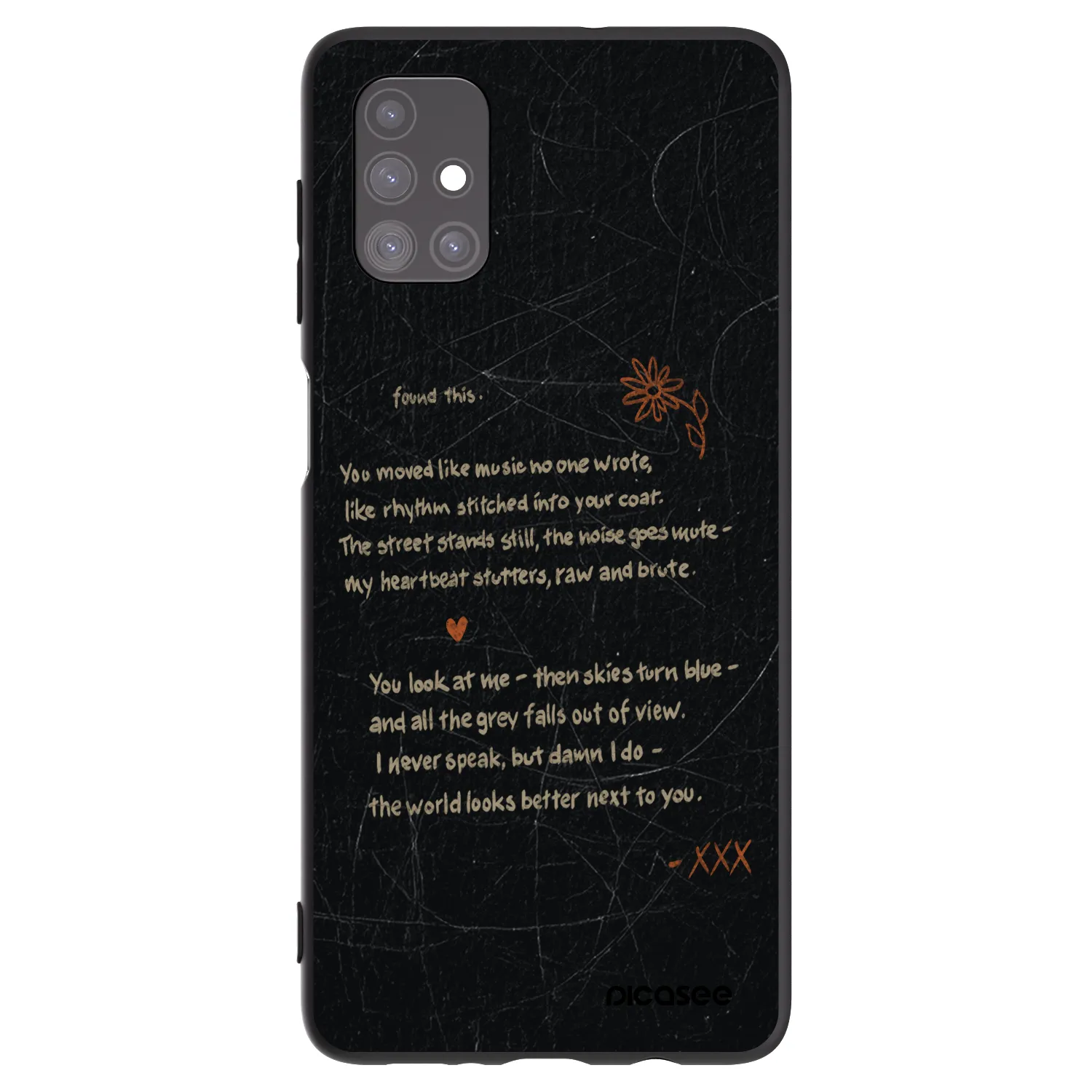 Picasee silikonový černý obal pro Samsung Galaxy M51 M515F - POET