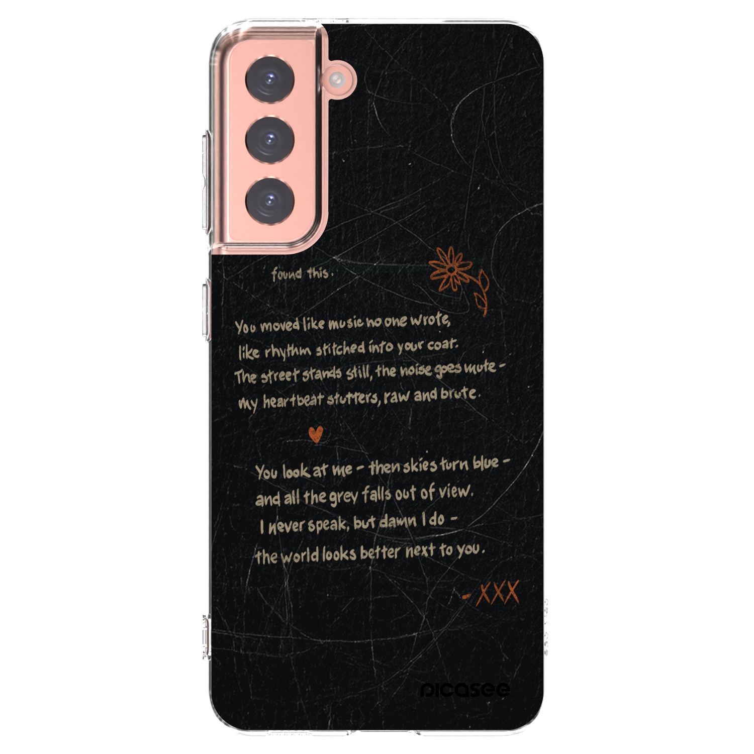 Picasee silikonový průhledný obal pro Samsung Galaxy S21 5G G991B - POET