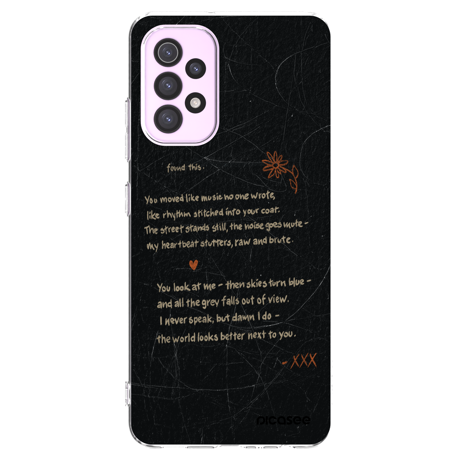 Picasee silikonový průhledný obal pro Samsung Galaxy A32 5G A326B - POET