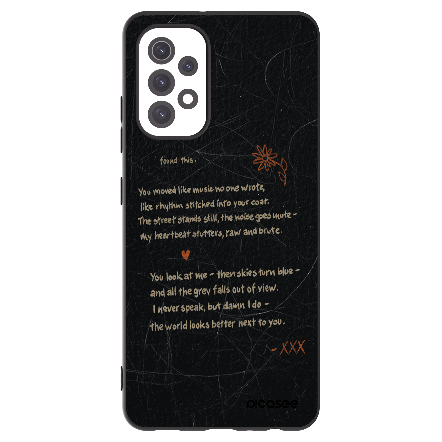Picasee silikonový černý obal pro Samsung Galaxy A32 5G A326B - POET