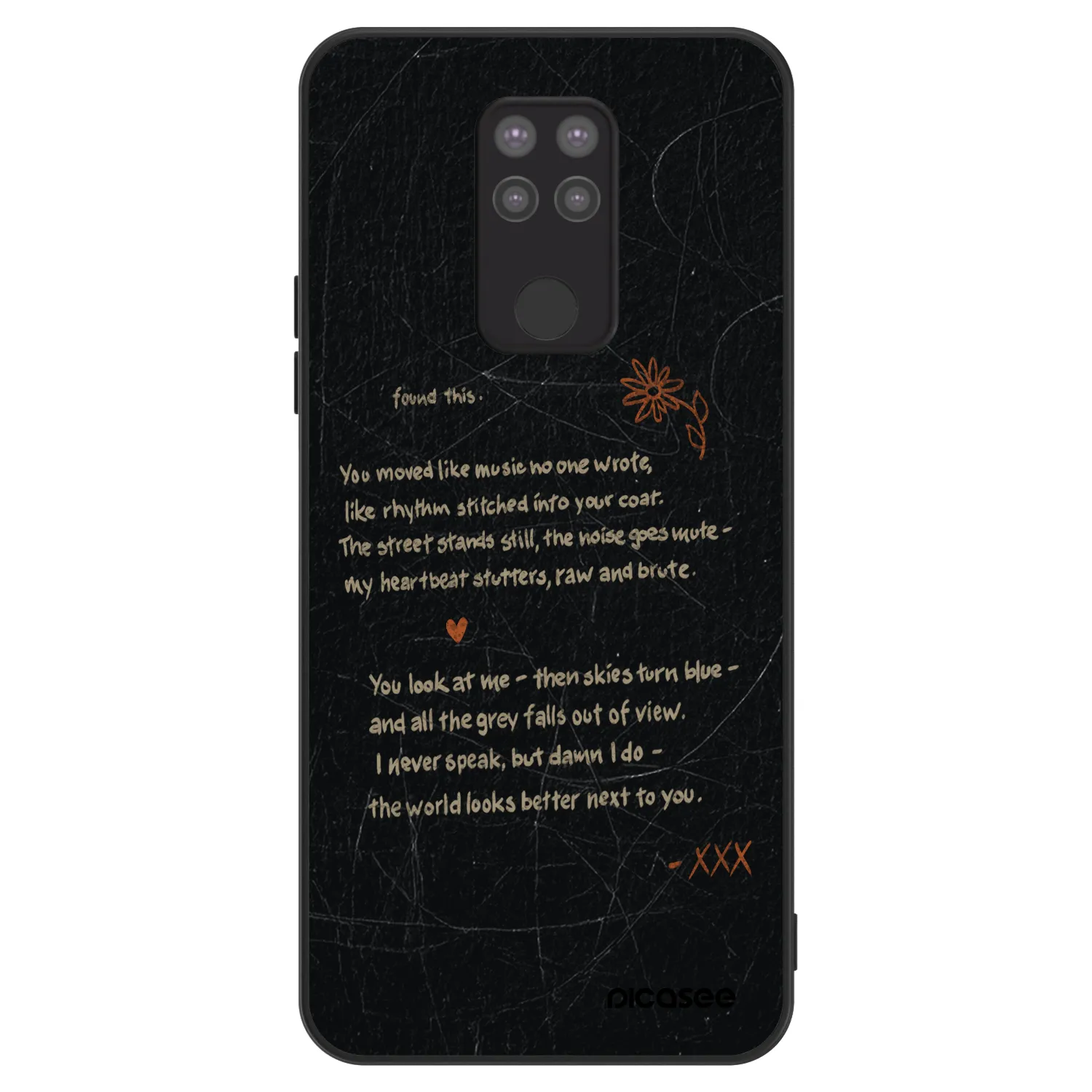 Picasee ULTIMATE CASE pro Xiaomi Redmi Note 9 - POET