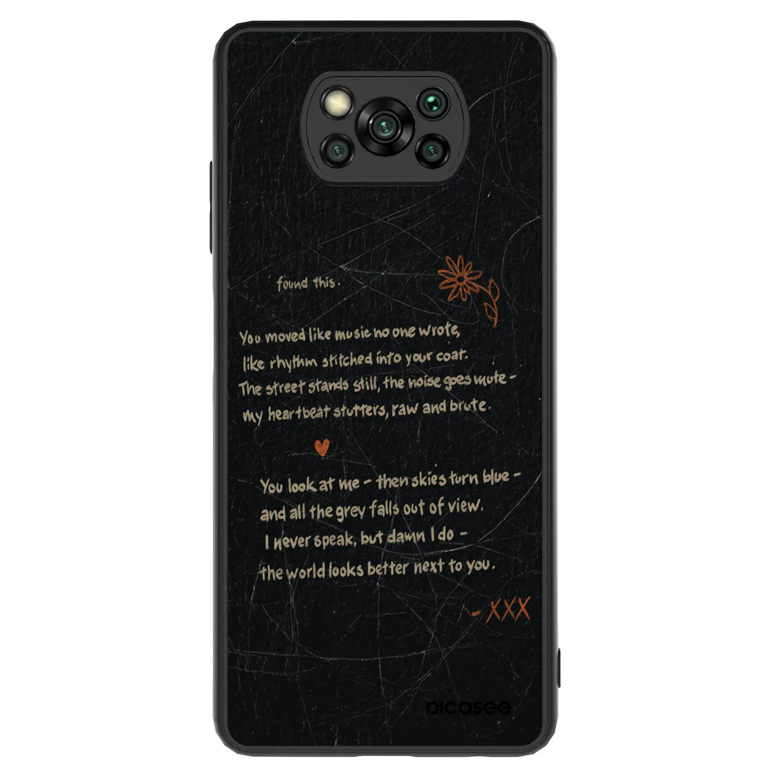 Picasee ULTIMATE CASE pro Xiaomi Poco X3 - POET