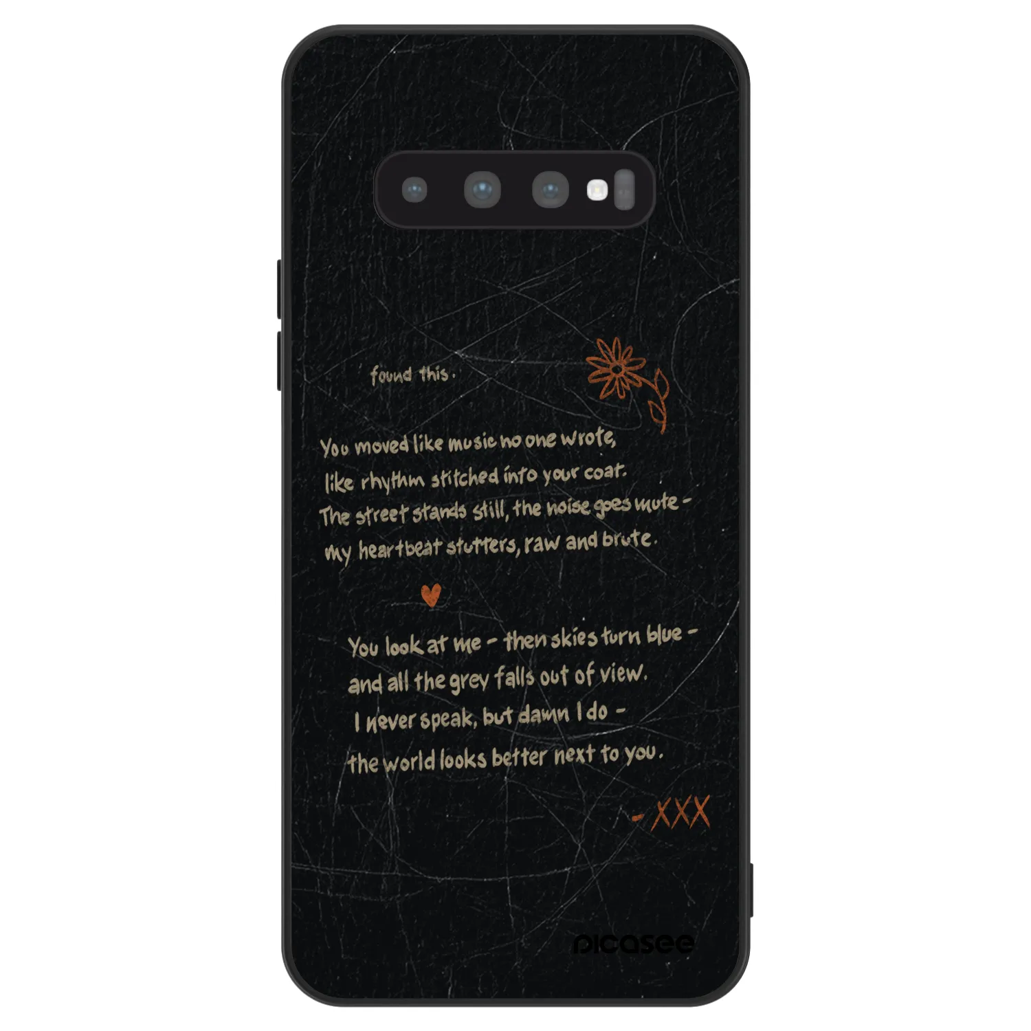 Picasee ULTIMATE CASE pro Samsung Galaxy S10 G973 - POET