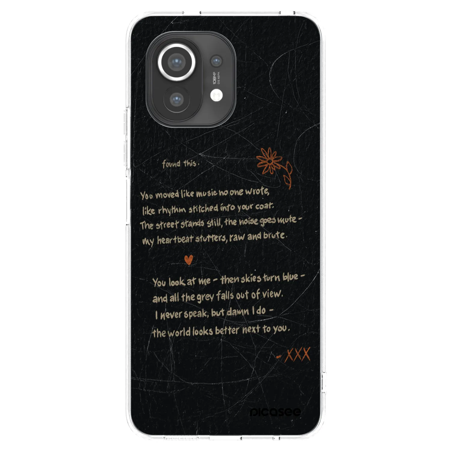 Picasee silikonový průhledný obal pro Xiaomi Mi 11 - POET