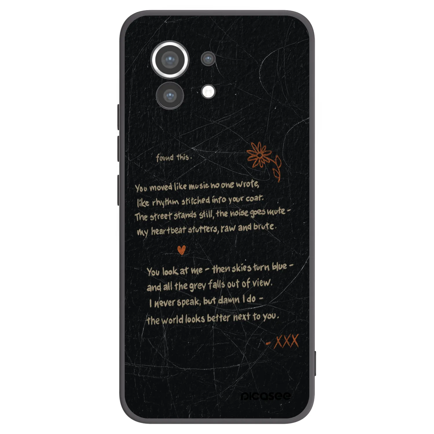 Picasee silikonový černý obal pro Xiaomi Mi 11 - POET