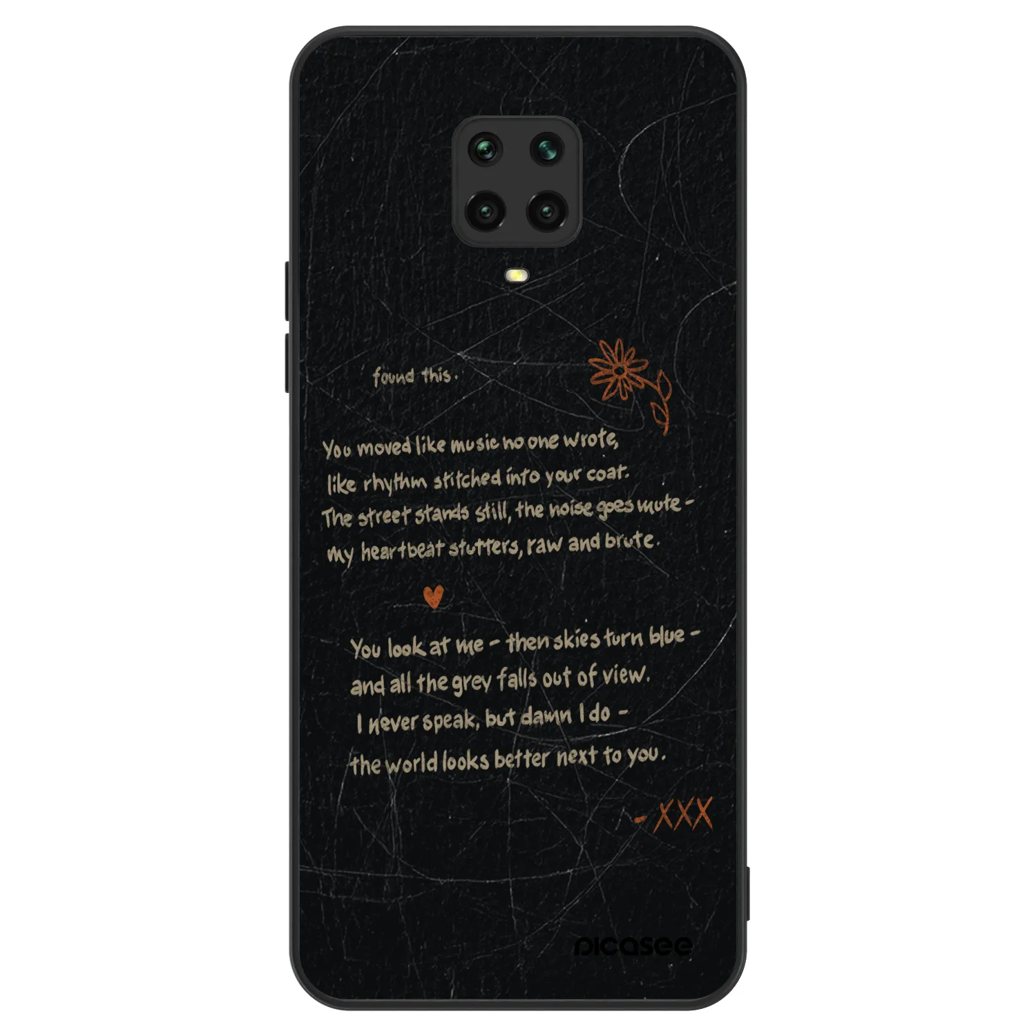 Picasee ULTIMATE CASE pro Xiaomi Redmi Note 9S - POET