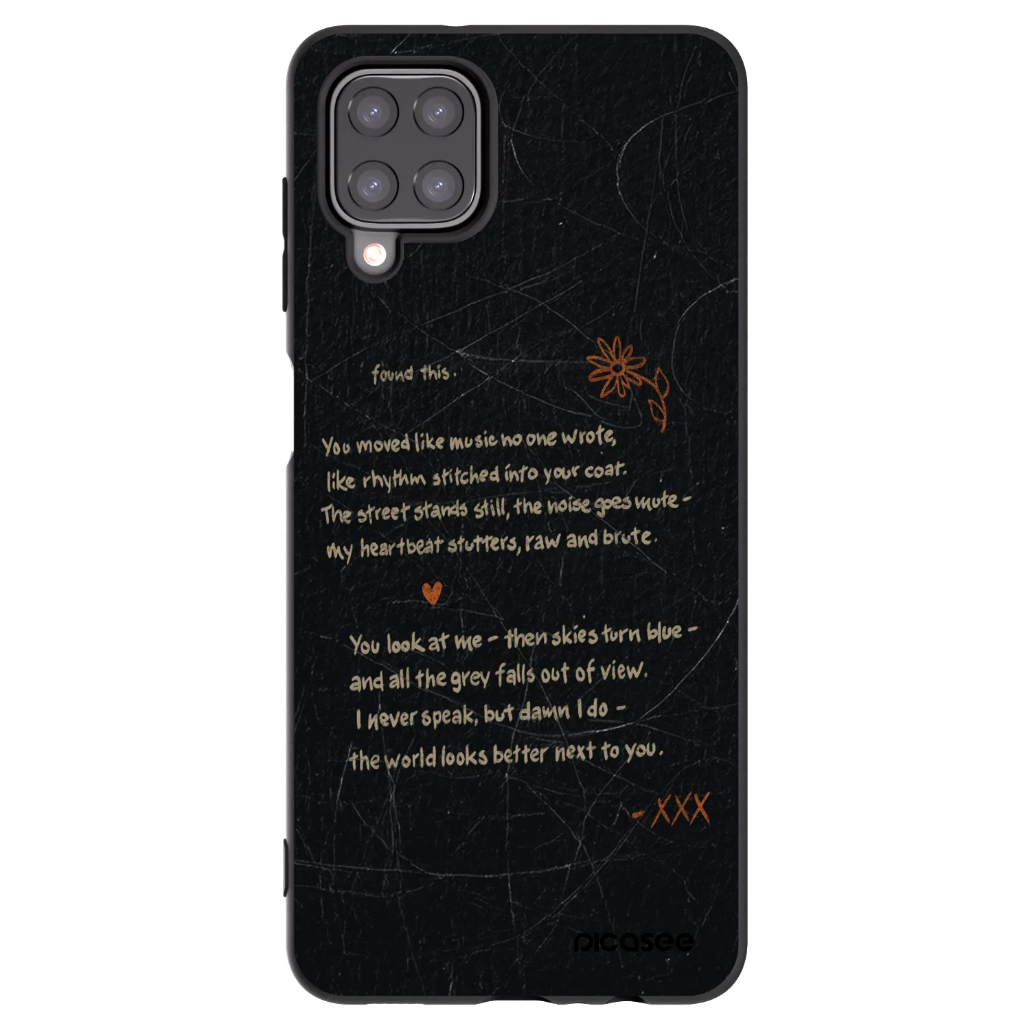 Picasee silikonový černý obal pro Samsung Galaxy M12 M127F - POET
