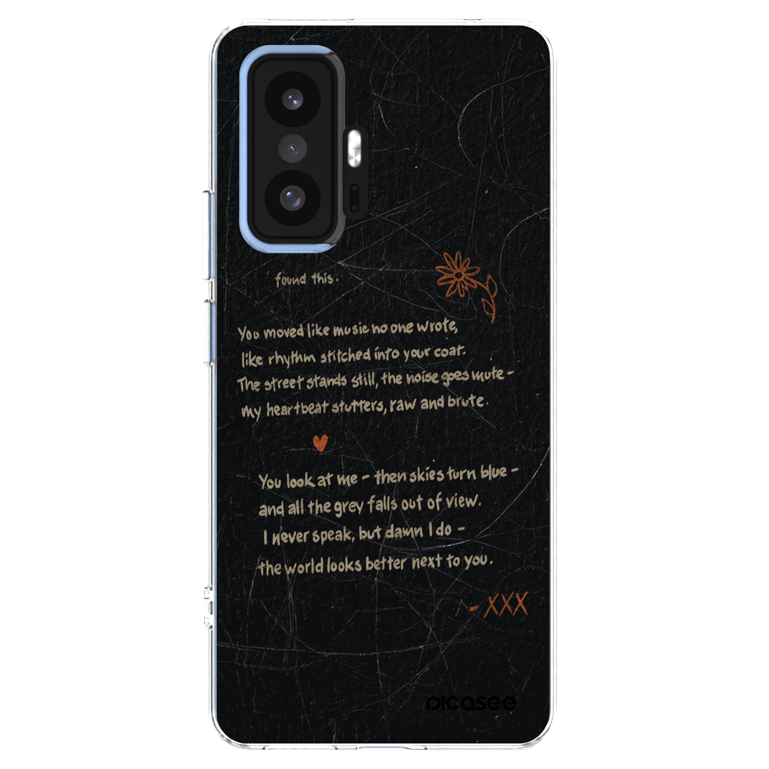 Picasee silikonový průhledný obal pro Xiaomi 11T - POET