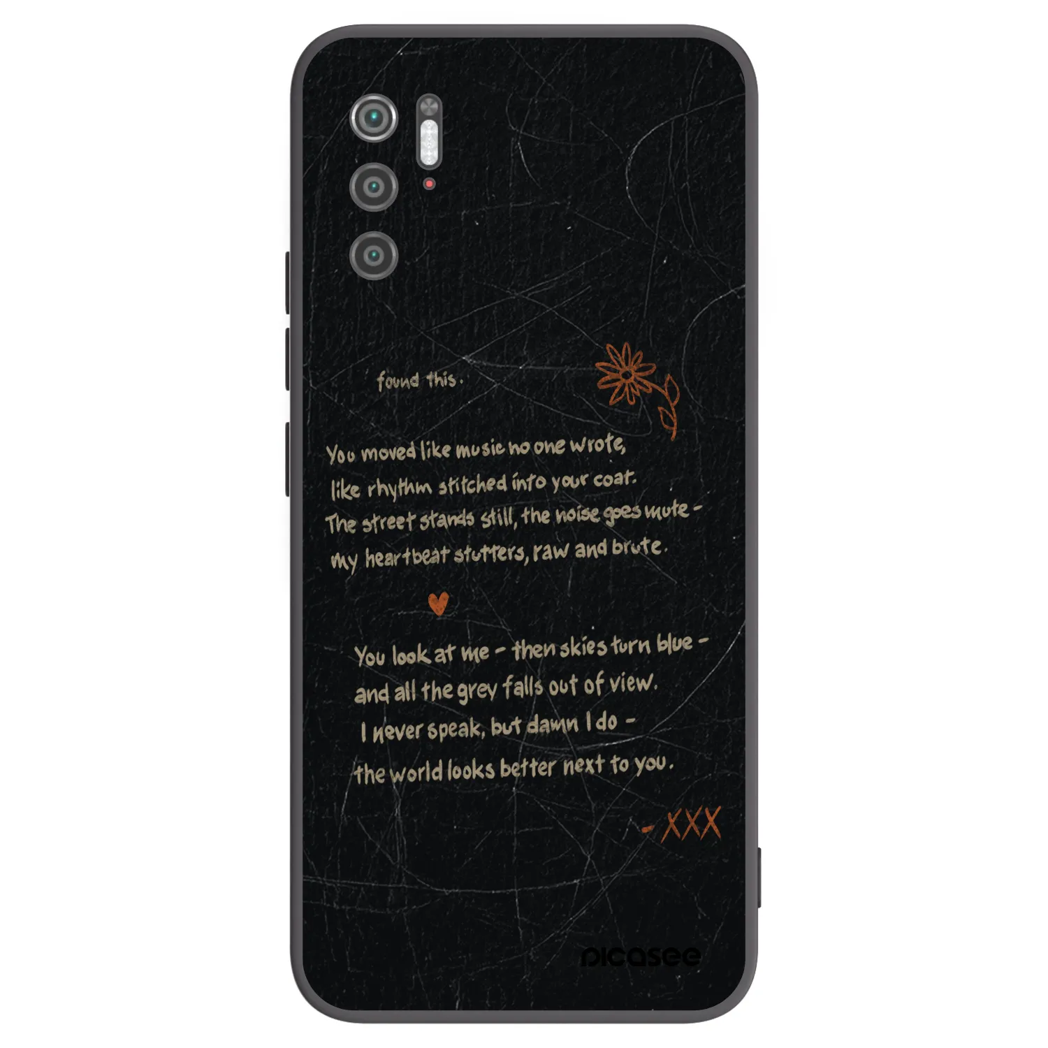 Picasee silikonový černý obal pro Xiaomi Poco M3 Pro 5G - POET