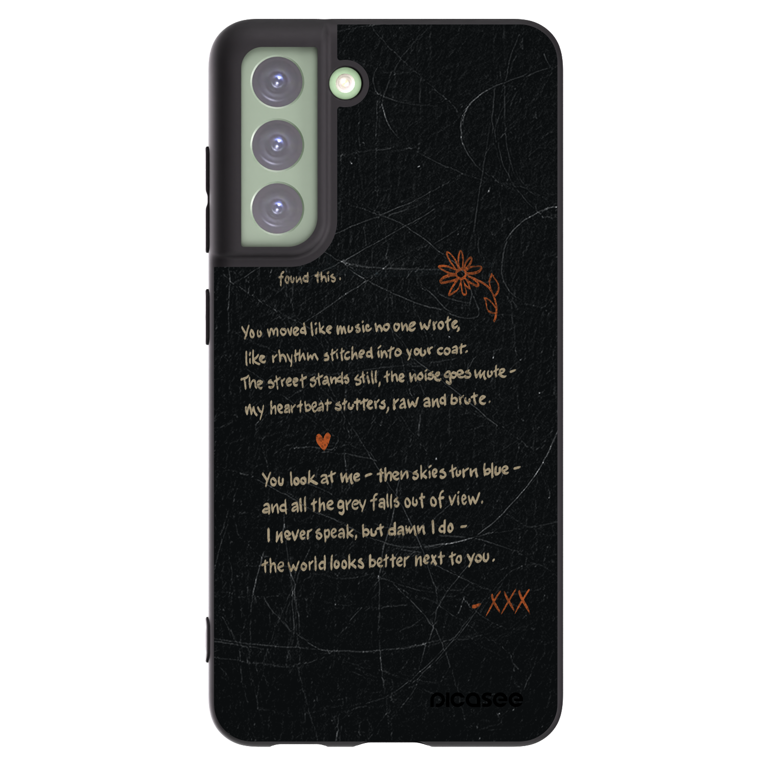 Picasee silikonový černý obal pro Samsung Galaxy S21 FE 5G - POET