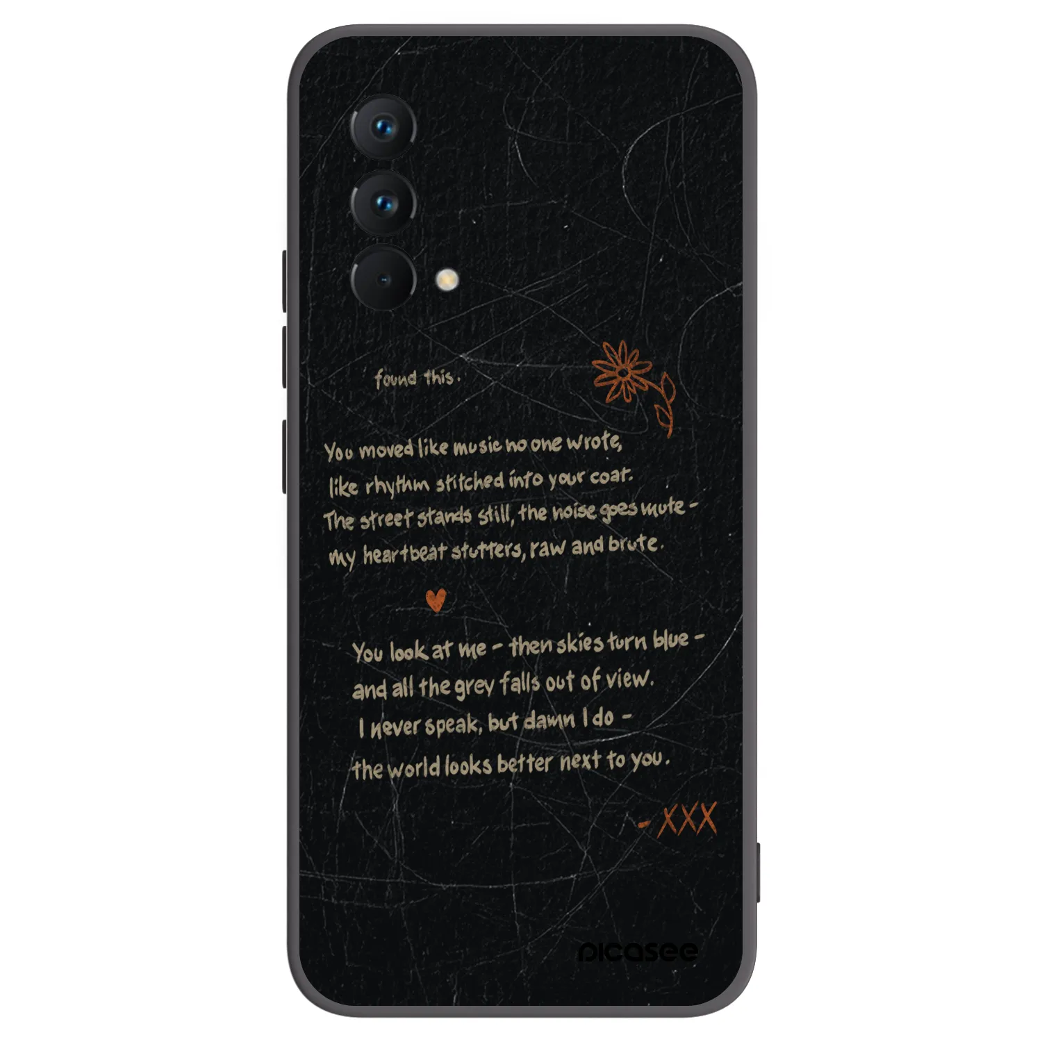 Picasee silikonový černý obal pro Realme GT Master Edition 5G - POET