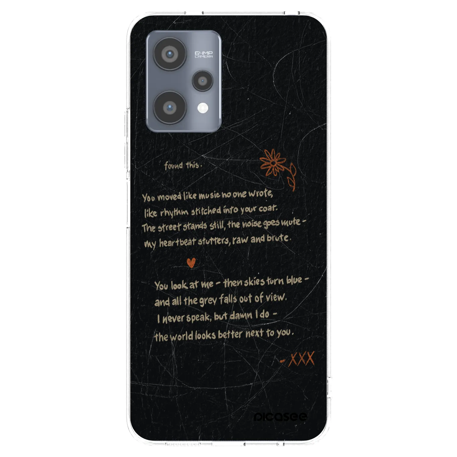 Picasee silikonový průhledný obal pro Realme 9 Pro 5G - POET