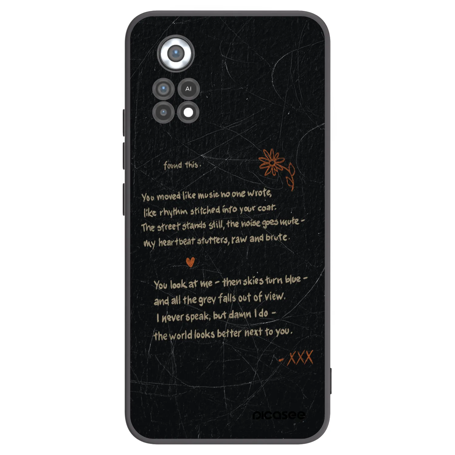 Picasee silikonový černý obal pro Xiaomi Poco X4 Pro 5G - POET