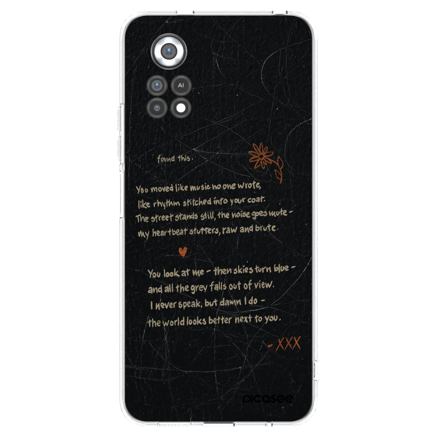 Picasee silikonový průhledný obal pro Xiaomi Poco X4 Pro 5G - POET