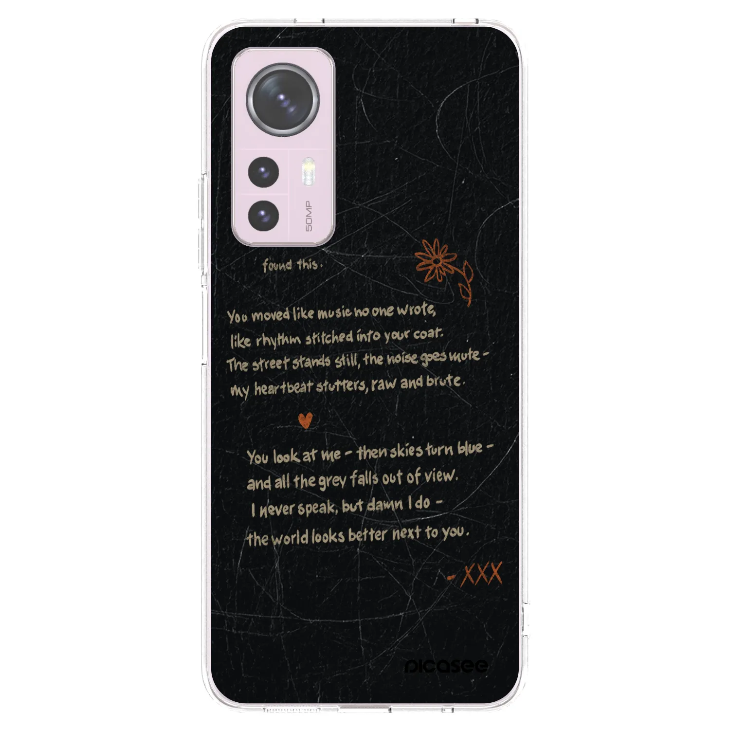 Picasee silikonový průhledný obal pro Xiaomi 12 - POET