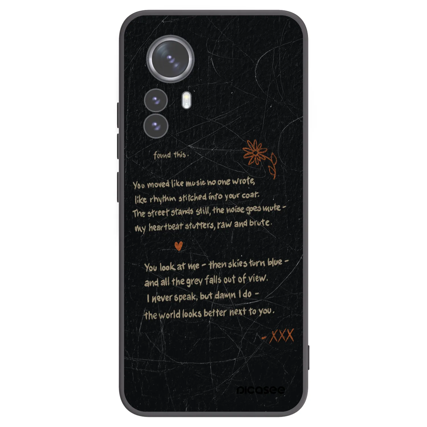 Picasee silikonový černý obal pro Xiaomi 12 Pro - POET