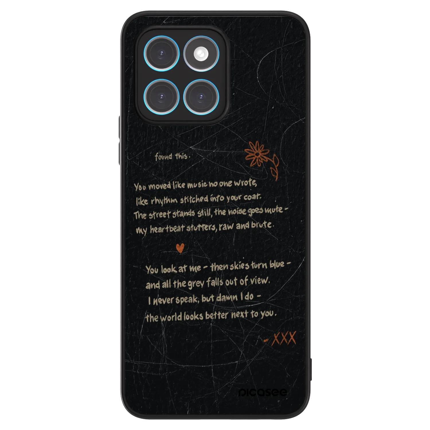 Picasee ULTIMATE CASE pro Honor X8 4G - POET