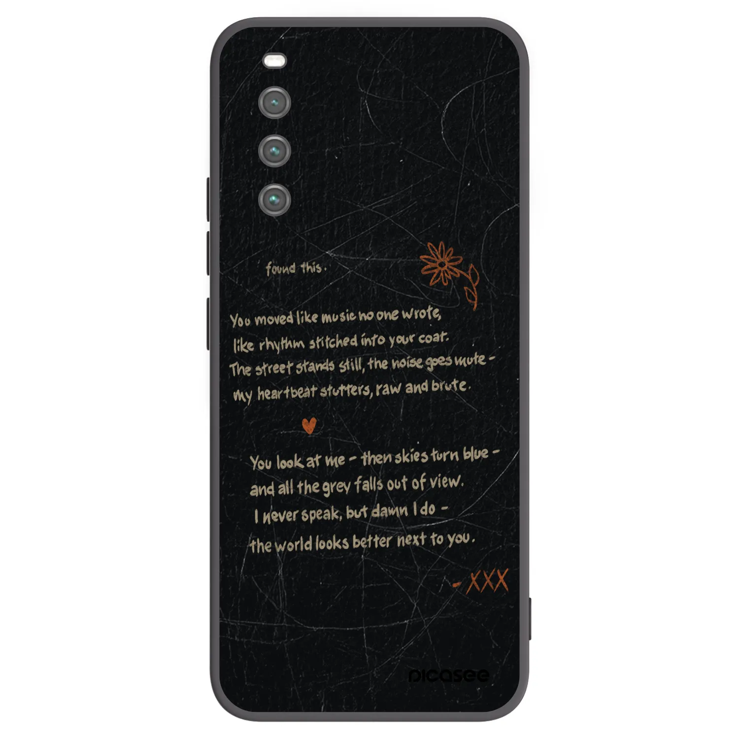 Picasee silikonový černý obal pro Sony Xperia 10 IV 5G - POET