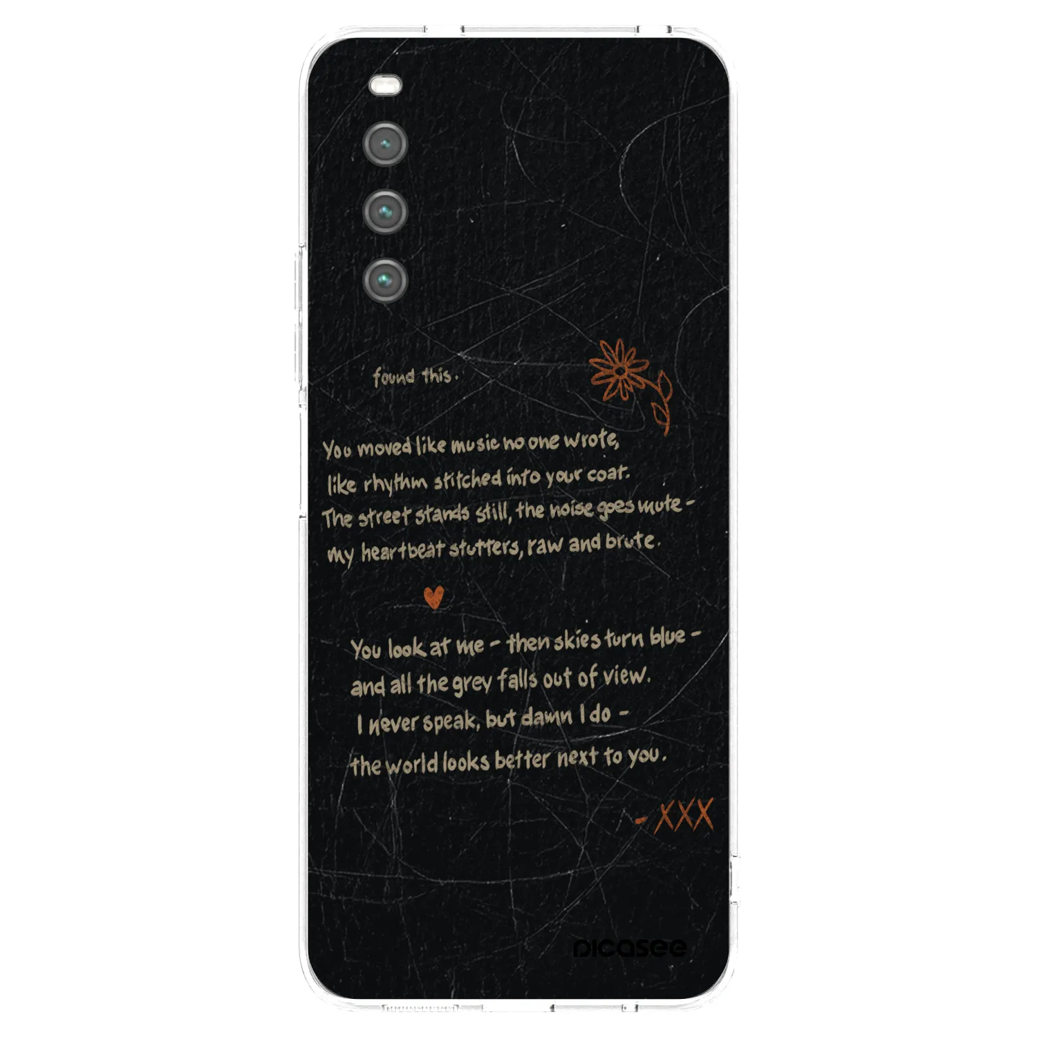 Picasee silikonový průhledný obal pro Sony Xperia 10 IV 5G - POET