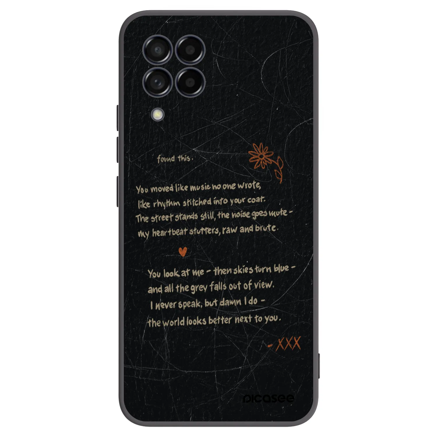 Picasee silikonový černý obal pro Samsung Galaxy M53 5G - POET