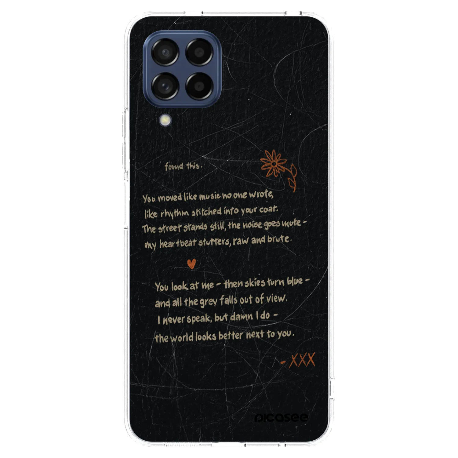 Picasee silikonový průhledný obal pro Samsung Galaxy M53 5G - POET