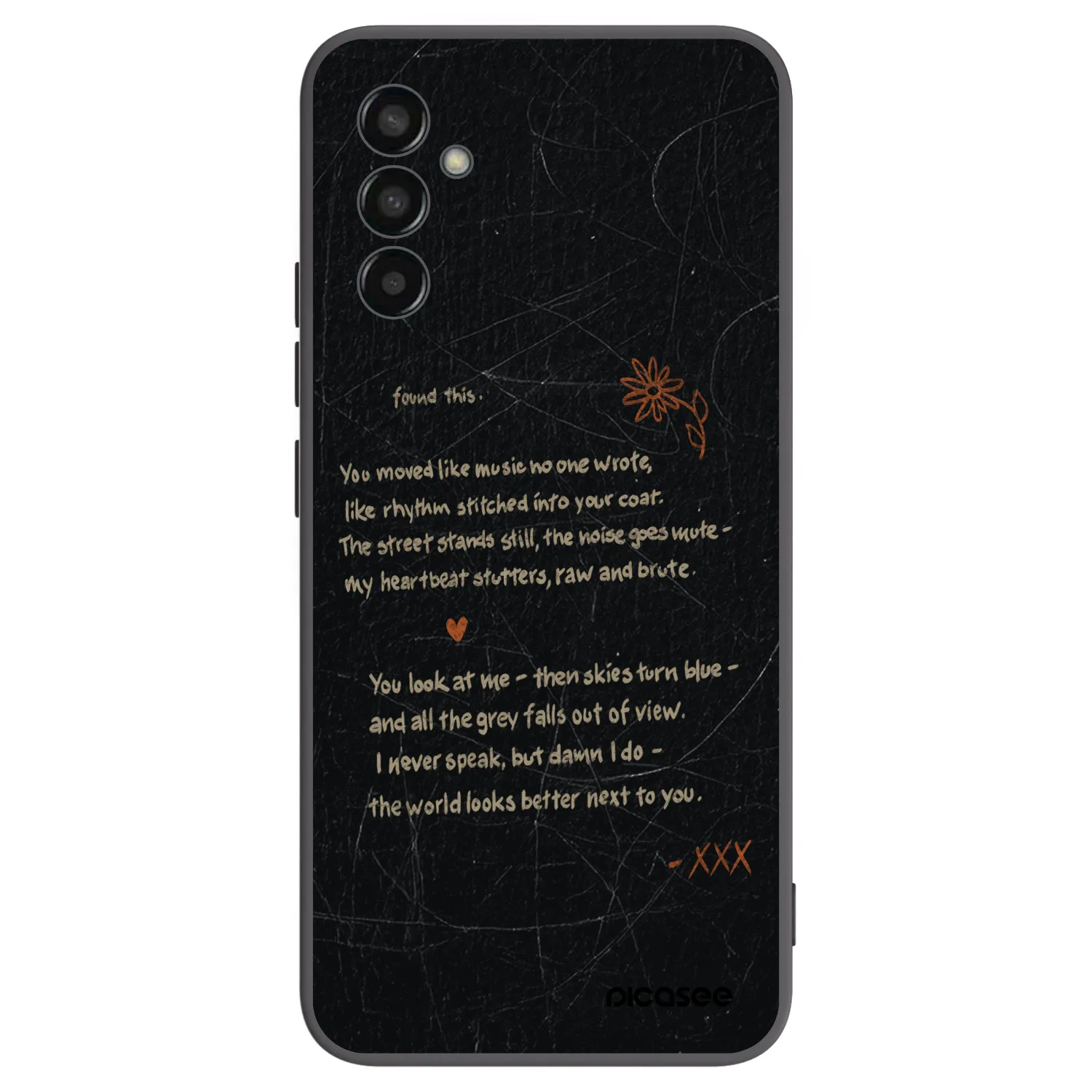 Picasee silikonový černý obal pro Samsung Galaxy M13 M135F - POET