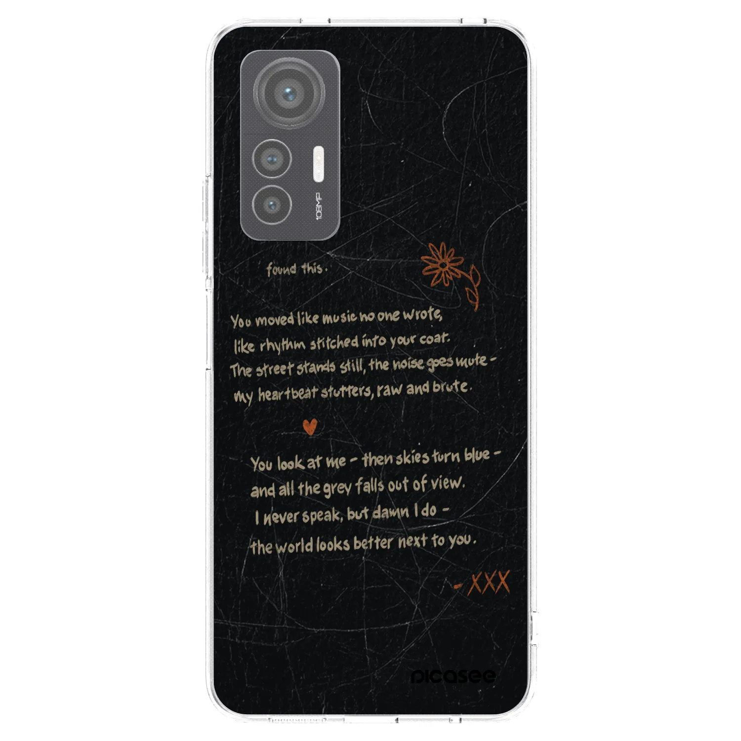 Picasee silikonový průhledný obal pro Xiaomi 12 Lite - POET