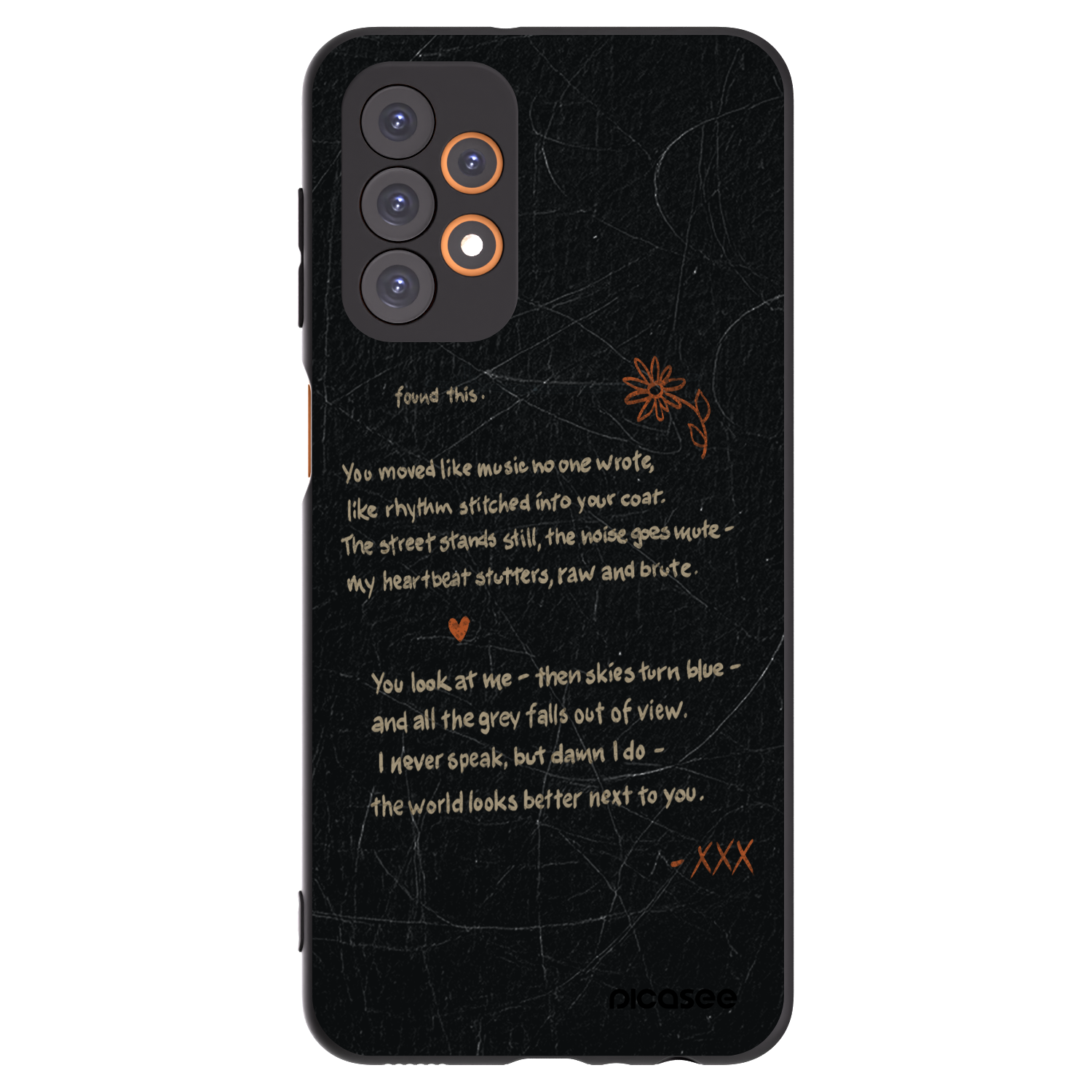 Picasee silikonový černý obal pro Samsung Galaxy A23 A236B 5G - POET