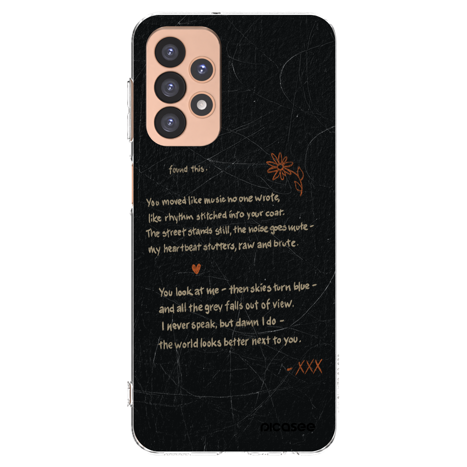 Picasee silikonový průhledný obal pro Samsung Galaxy A23 A236B 5G - POET