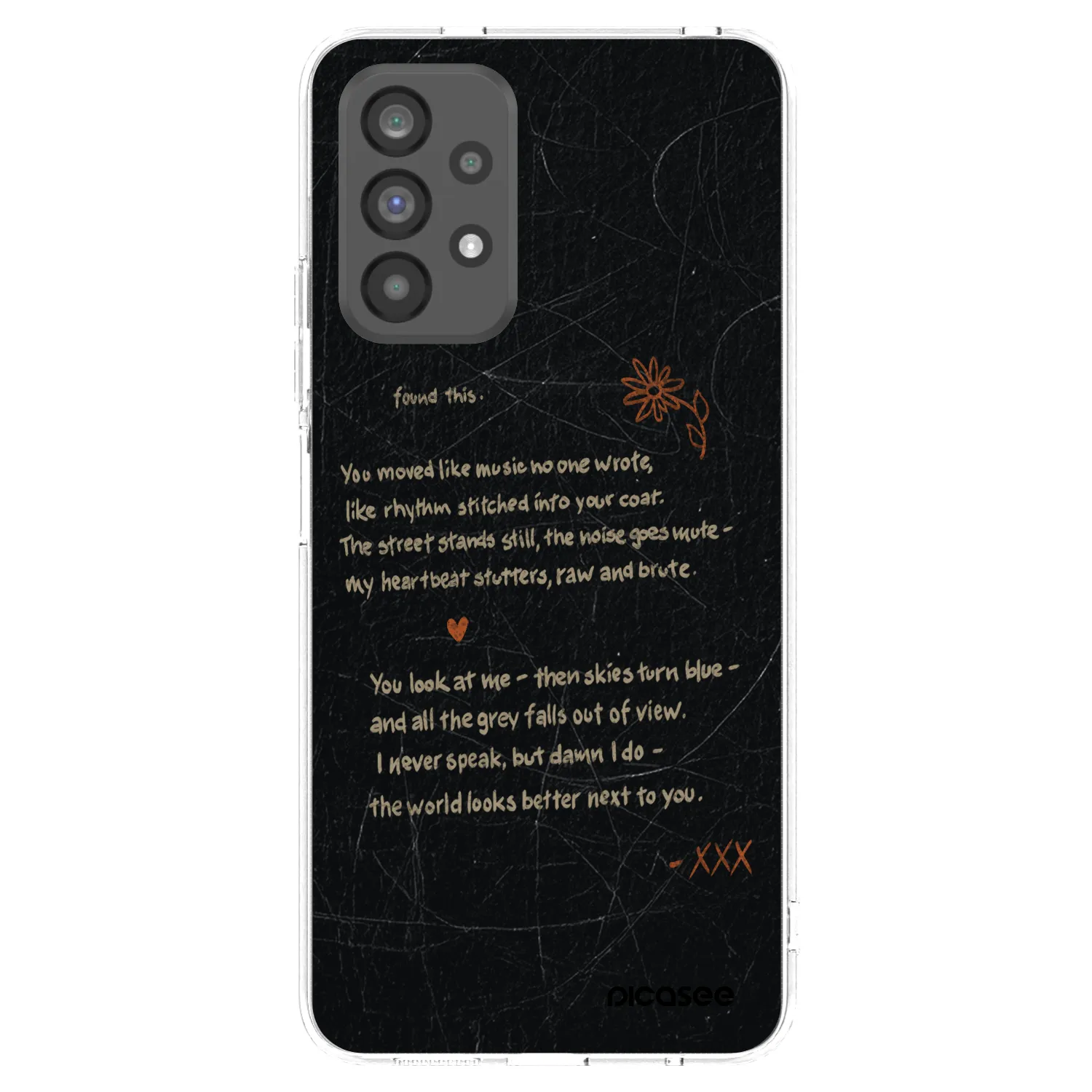 Picasee silikonový průhledný obal pro Samsung Galaxy A73 5G - POET
