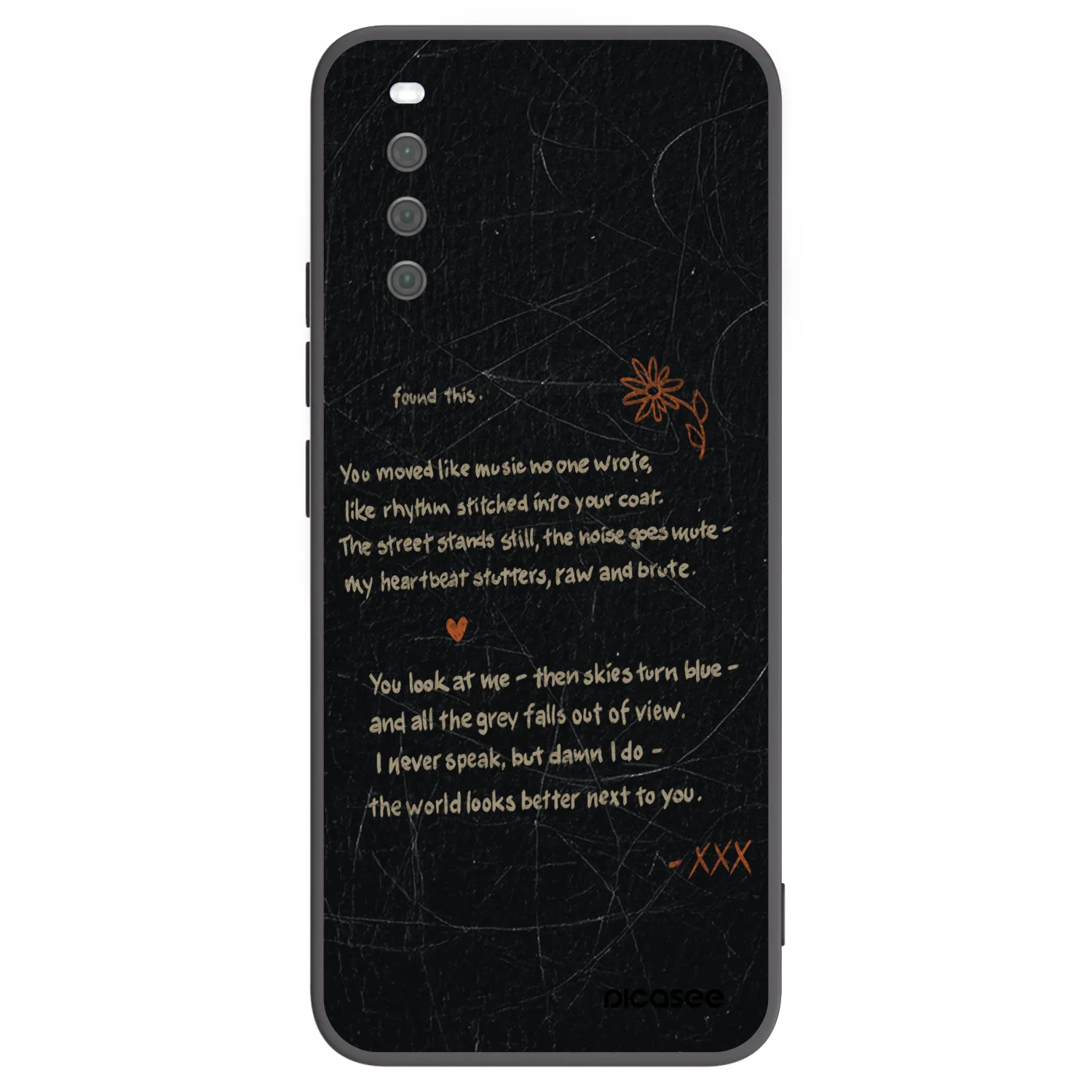 Picasee silikonový černý obal pro Sony Xperia 10 III - POET