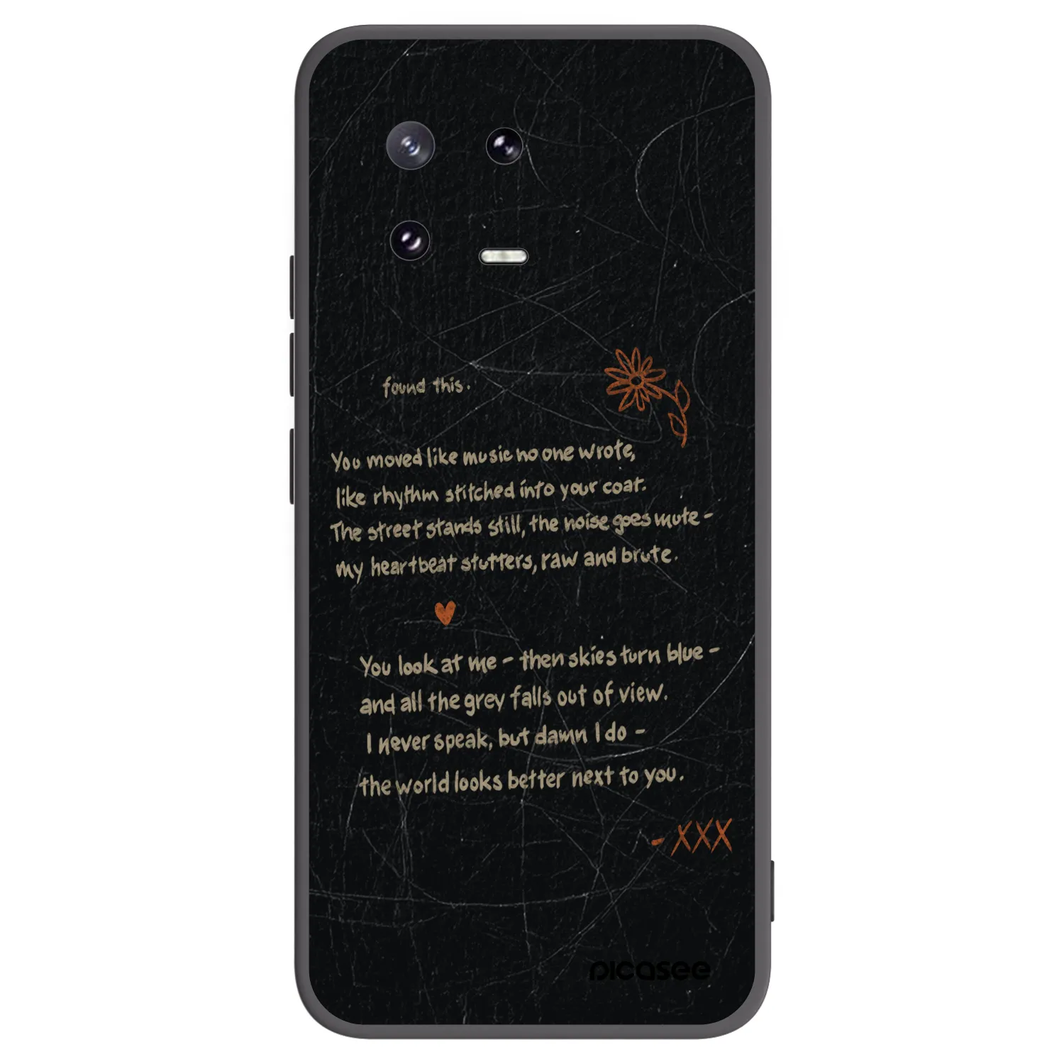 Picasee silikonový černý obal pro Xiaomi 13 Pro - POET