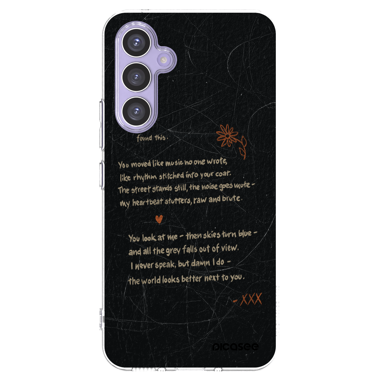 Picasee silikonový průhledný obal pro Samsung Galaxy A54 5G A546B - POET