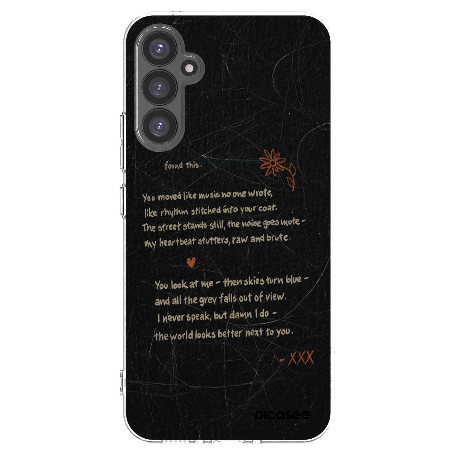 Picasee silikonový průhledný obal pro Samsung Galaxy A34 5G A346B - POET