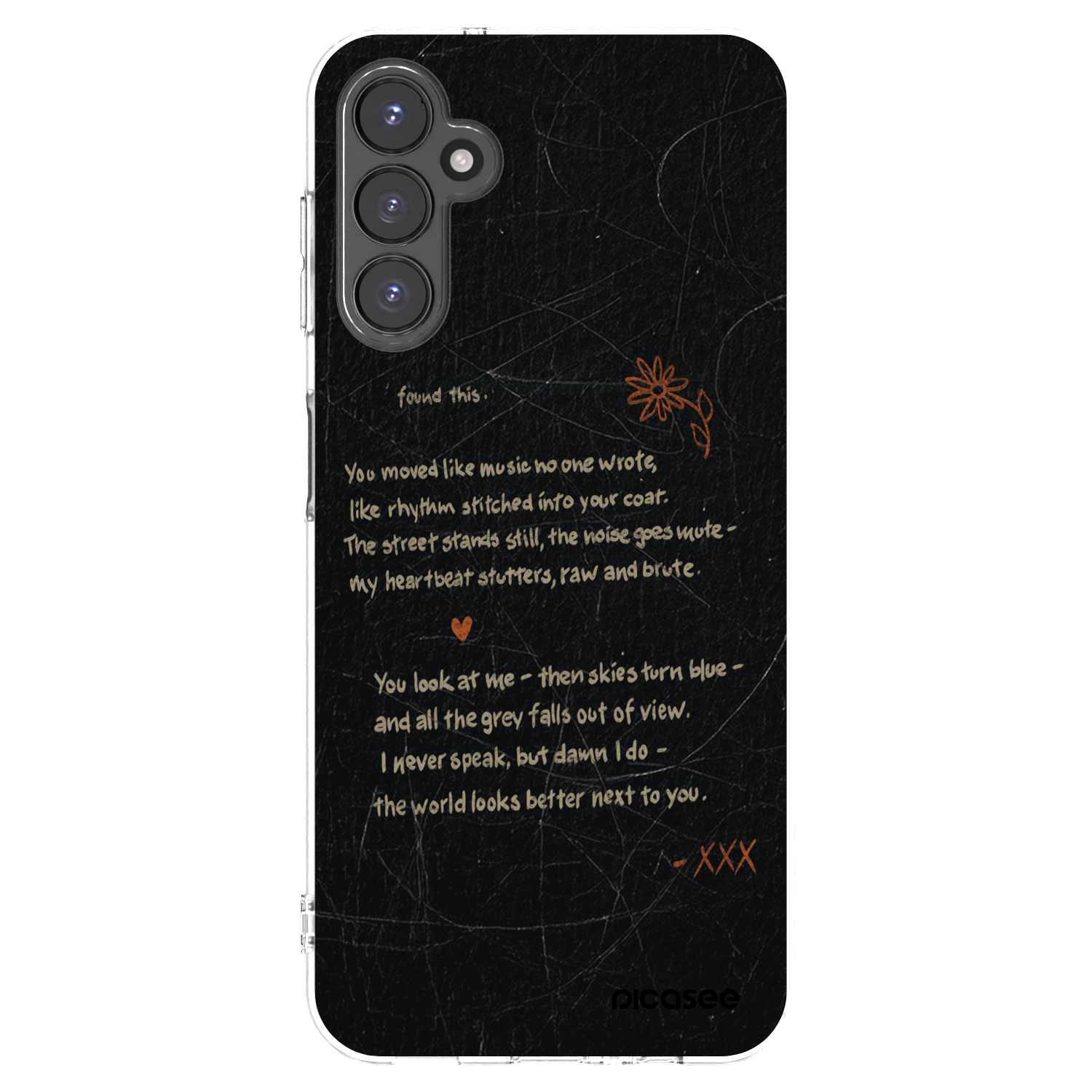 Picasee silikonový průhledný obal pro Samsung Galaxy A14 5G A146P - POET