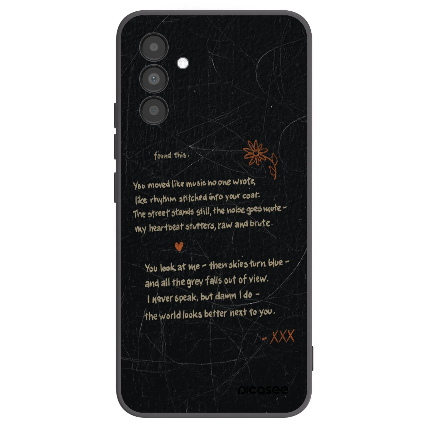 Picasee silikonový černý obal pro Samsung Galaxy A04s A047F - POET