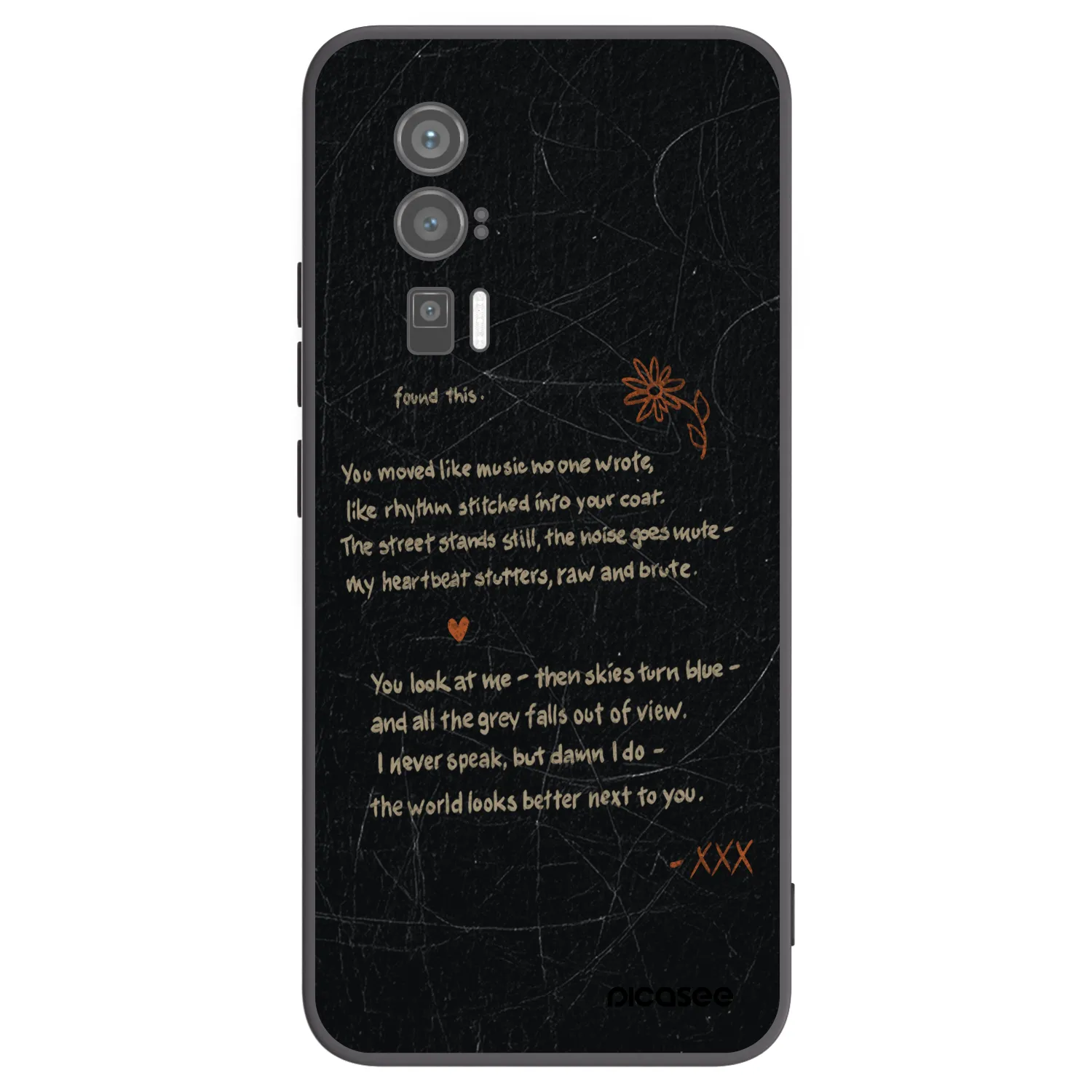 Picasee silikonový černý obal pro Xiaomi Poco F5 Pro 5G - POET